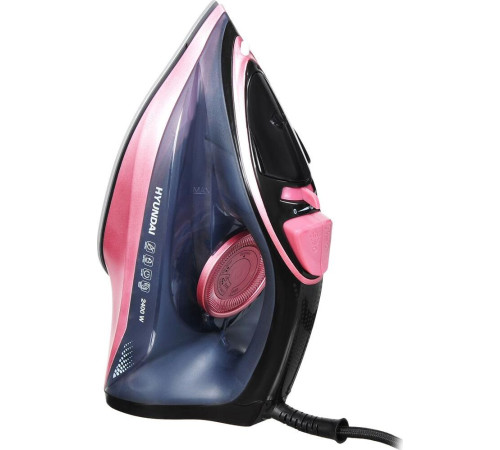 HYUNDAI H-SI01623 2400Вт черный/розовый