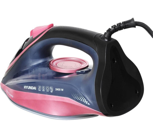 HYUNDAI H-SI01623 2400Вт черный/розовый