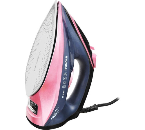 HYUNDAI H-SI01623 2400Вт черный/розовый