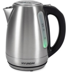 HYUNDAI HYK-S8408 1.7л. 2200Вт серебристый матовый/черный (нержавеющая сталь)
