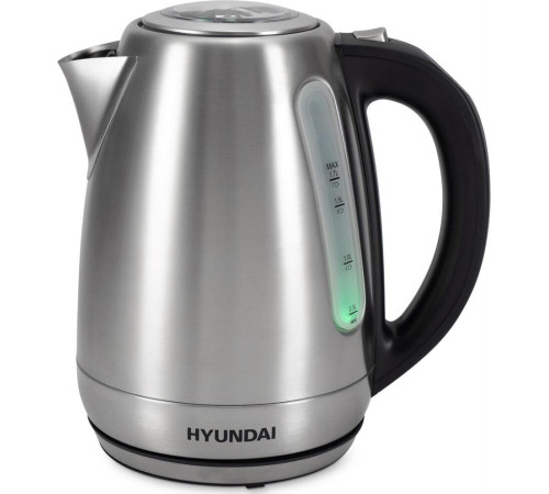 HYUNDAI HYK-S8408 1.7л. 2200Вт серебристый матовый/черный (нержавеющая сталь)