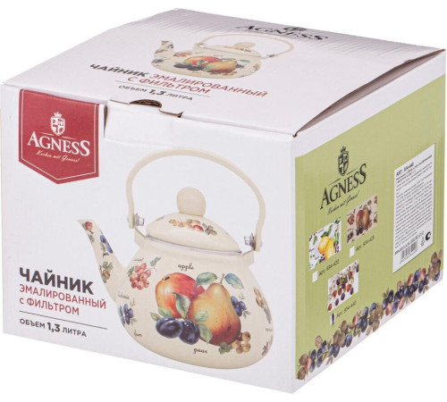AGNESS 934-425 ФРУКТЫ со съемным фильтром 1,3л