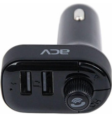 FM-трансмиттер ACV FMT-118B черный BT USB (37399)
