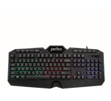 PERFEO (PF_B3410) VISION Multimedia, GAME DESIGN, подсв. 3 цвет USB, чёрн