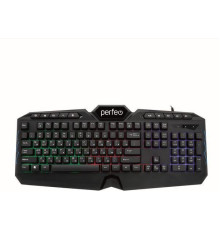 PERFEO (PF_B3410) VISION Multimedia, GAME DESIGN, подсв. 3 цвет USB, чёрн