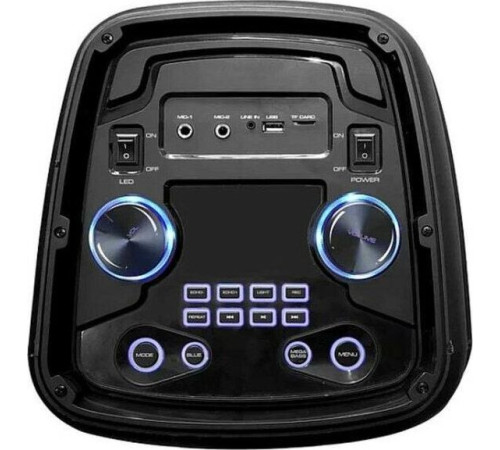 PERFEO (PF_B4915) ПАС (PARTY MAKER 100) BT, EQ, MP3 USB/TF, AUX, FM, 2x6.35, TWS, LED, пульт д/у