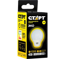 СТАРТ (466) LEDGLSE27 25W 30 WS 10/101 черный