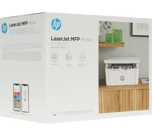 МФУ лазерный HP LaserJet M141w (7MD74A)