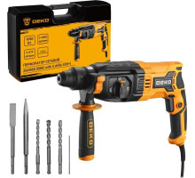 DEKO ZKH950 в кейсе с набором из 5 буров SDS+, 1050 Вт 083-1005