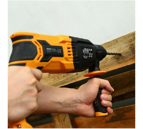 DEKO ZKH950 в кейсе с набором из 5 буров SDS+, 1050 Вт 083-1005