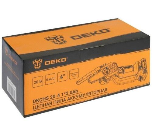 DEKO DKCHS 20-4, 20В, 1x2.0Ач 063-4480