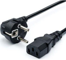 GOPOWER (00-00024054) CEE 7/7-C13 (f) 1.8м ПВХ 0.75мм черный (1/10/160)