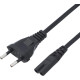 GOPOWER (00-00025227) C7 (2-pin) 1.8м ПВХ 0.75мм черный (1/300)