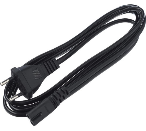 GOPOWER (00-00025227) C7 (2-pin) 1.8м ПВХ 0.75мм черный (1/300)