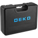 DEKO DKCD12V PRO в кейсе + оснастка 13 шт, 12В, 2х2.0Ач 083-1007