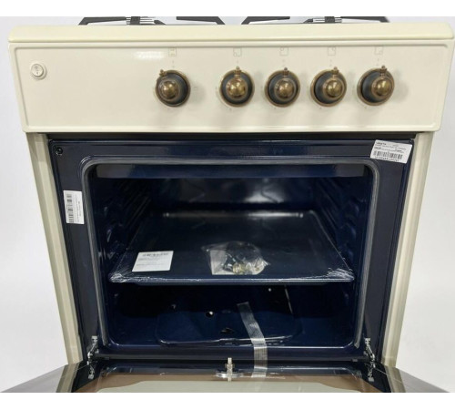 VESTA Bergamo VGG 10-G бежевая Retro ГК духовки (чуг решётки)