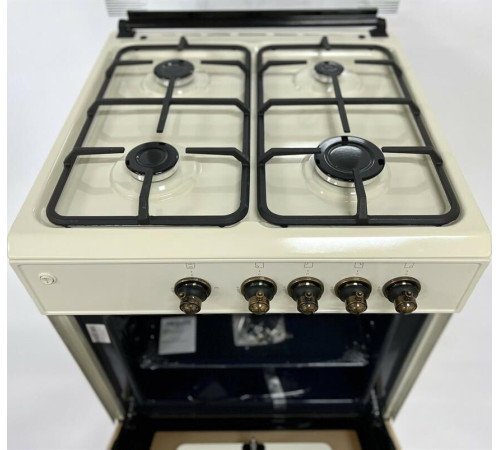 VESTA Bergamo VGG 10-G бежевая Retro ГК духовки (чуг решётки)