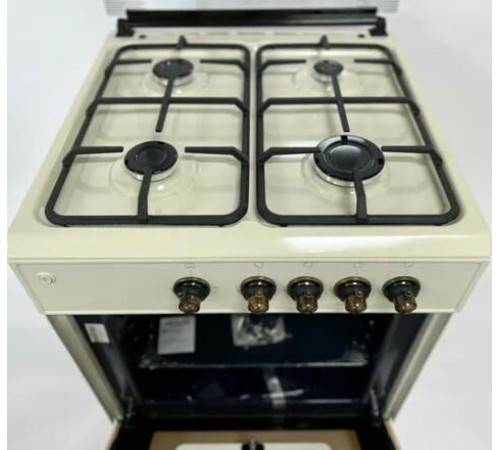 VESTA Bergamo VGG 10-G бежевая Retro ГК духовки (чуг решётки)