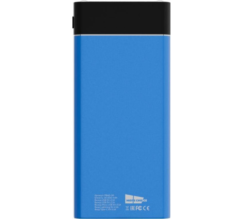 MORE CHOICE (4610196406775) PB40-30 30000mAh Blue