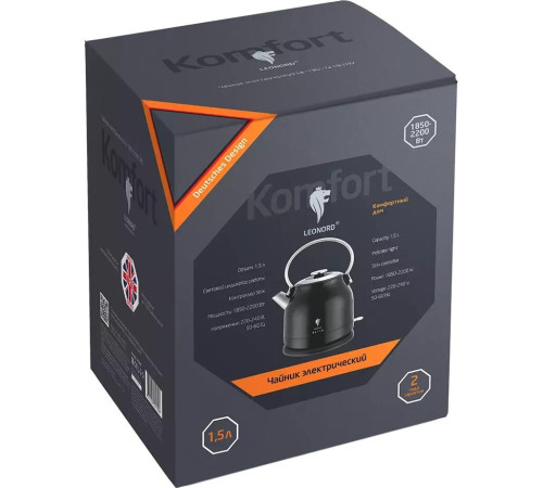 LEONORD LE-1904 RETRO чёрный (107163)