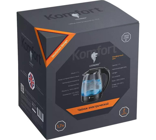 LEONORD LE-1514 черный (107166)