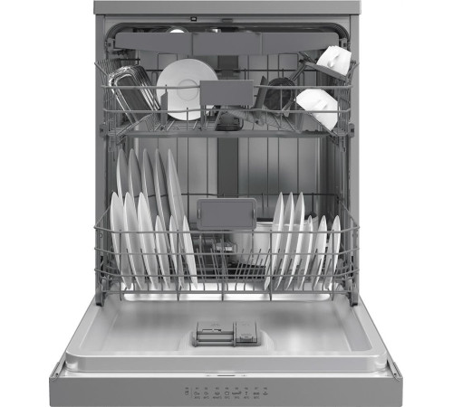 HOTPOINT HF 5C84 DW X, серебристый