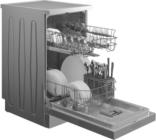 HOTPOINT HFS 1C57 S, серебристый