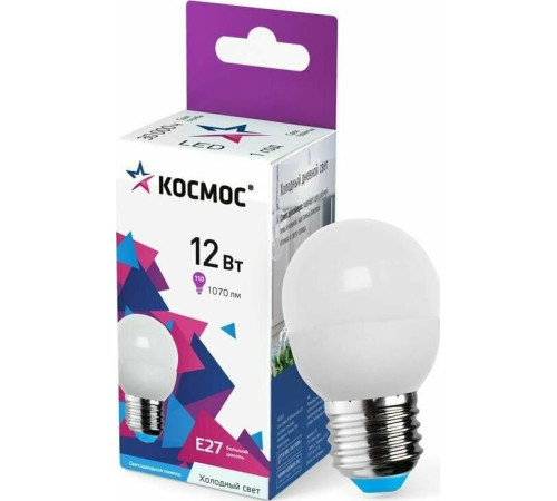 КОСМОС LkeLED12wGL45E2765 белый