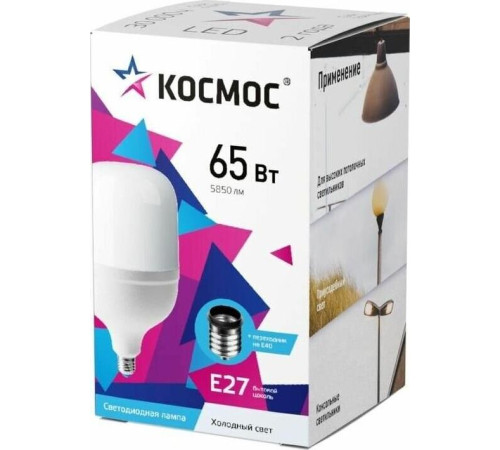 КОСМОС LksmHWLED65WE2765 белый