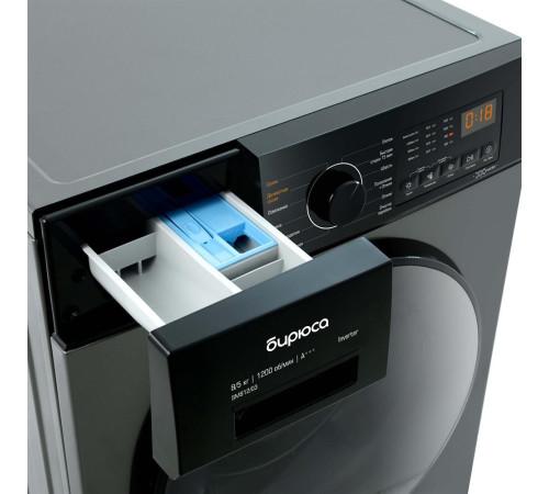 БИРЮСА WMD-SM812/03 M (с сушкой) металлик