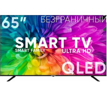 SOUNDMAX SM-QLED65T2SU UHD SMART TV Android Безрамочный