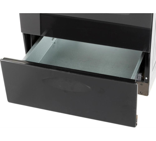 ЛЫСЬВА EF4011MK00 черный стеклокерамика (без крышки)