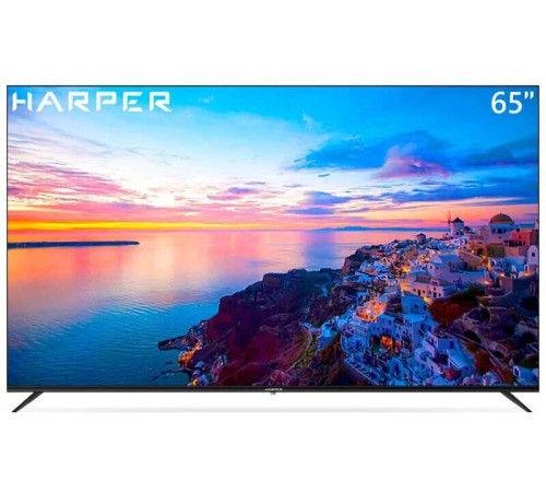 HARPER 75Q851TS UHD 4K SMART TV Яндекс Безрамочный