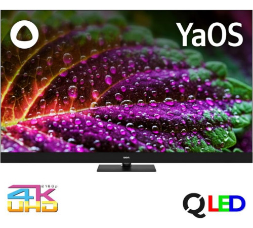 BBK 55LED-8259/UTS2C QLED SMART TV Android Ultra HD безрамочный