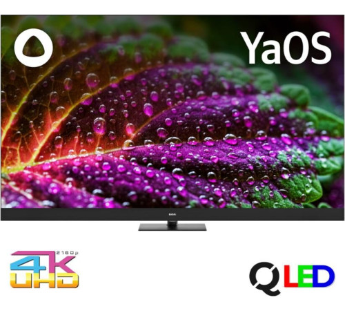 BBK 65LED-8259/UTS2C QLED SMART TV Android Ultra HD безрамочный