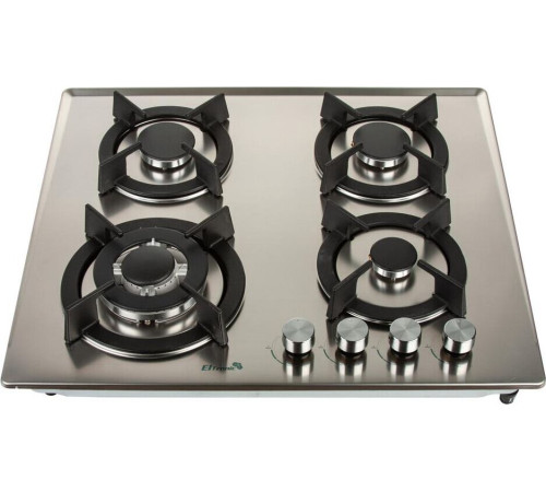ELTRONIC (33-14) 4 конфорки, нержавеющая сталь