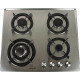 ELTRONIC (33-14) 4 конфорки, нержавеющая сталь