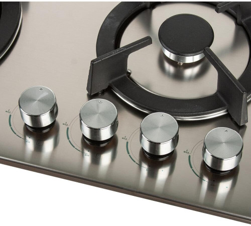 ELTRONIC (33-14) 4 конфорки, нержавеющая сталь