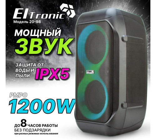 ELTRONIC (20-98) CRAZY BOX 1200 - колонка 06