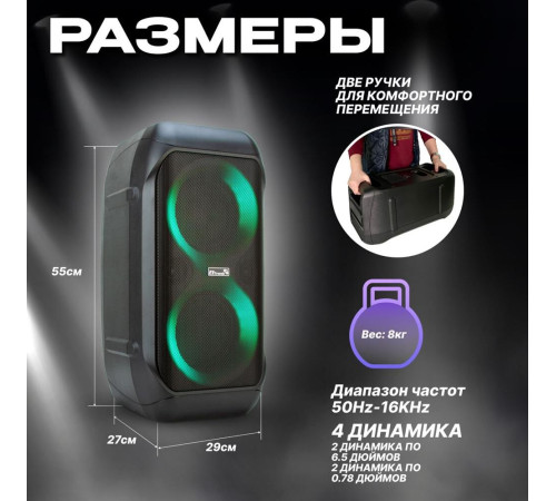 ELTRONIC (20-98) CRAZY BOX 1200 - колонка 06