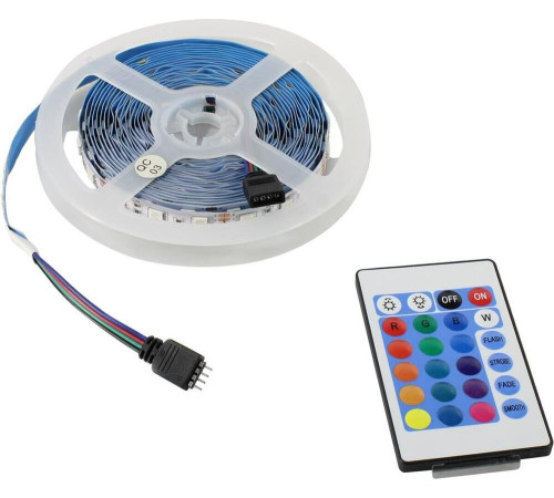 SMARTBUY (SBL-IP20-9-RGB-KIT) Комплект LED ленты SMD 5050/60-IP20- 9W/RGB 5 м.