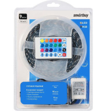 SMARTBUY (SBL-IP65-9-RGB-KIT) Комплект LED ленты SMD 5050/60-IP65- 9W/RGB 5 м