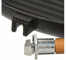 ГАРДАРИКА 324 чугун 24см глуб съем/руч