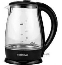 HYUNDAI HYK-G2011 1.7л. 2200Вт черный (стекло/пластик)