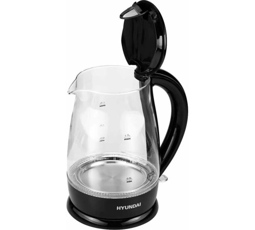 HYUNDAI HYK-G2011 1.7л. 2200Вт черный (стекло/пластик)