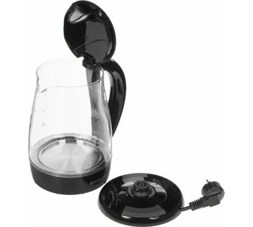 HYUNDAI HYK-G2011 1.7л. 2200Вт черный (стекло/пластик)