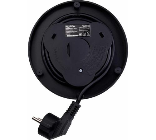 HYUNDAI HYK-G8808 1.7л. 2200Вт черный/серебристый (стекло)