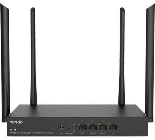 TENDA W18E AC1200 черный