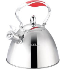 KELLI KL-4343 3л металл, ручка красная