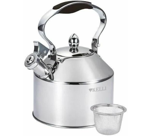 KELLI KL-4344 1,5л металл, ручка черная